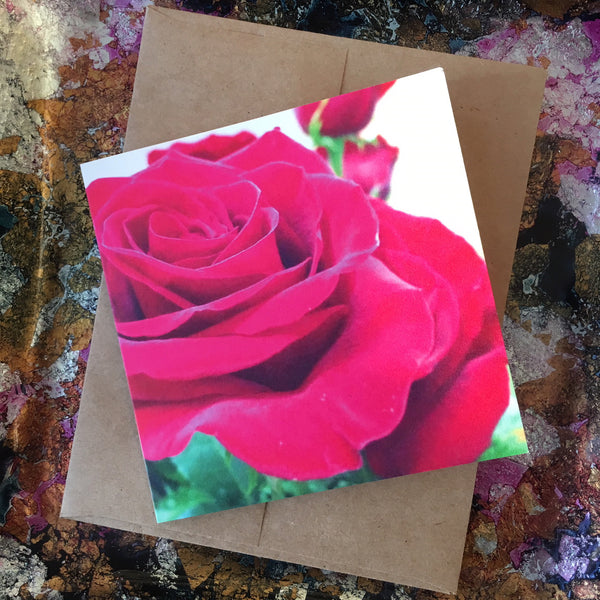 Red Rose Note Cards